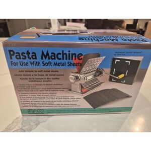 AMACO Pasta Machine for Polymer Clay and Soft Metal Sheet Stainless Steel 12381S